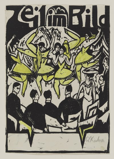 Dancers at the Ice Palace by Ernst Ludwig Kirchner